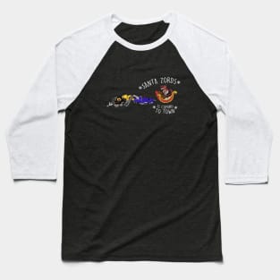 Power Rangers - Santa Zords is coming to town Baseball T-Shirt